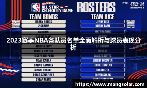2023赛季NBA各队员名单全面解析与球员表现分析